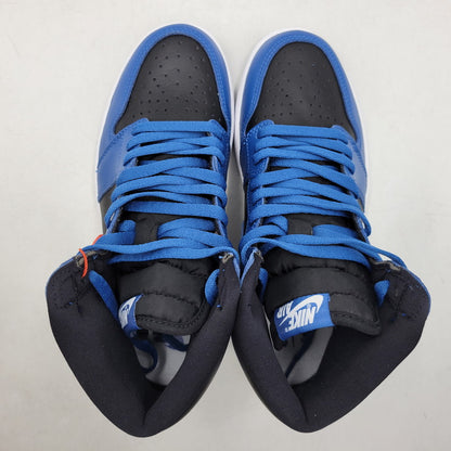 【中古美品】【メンズ/レディース】 AIR JORDAN 1 RETRO HIGH OG 555088-404 エアジョーダン 1 レトロ ハイ OG スニーカー シューズ 靴 160-260211-as-18-izu サイズ：26cm カラー：DK MARINA BLUE/BLACK-WHITE 万代Net店