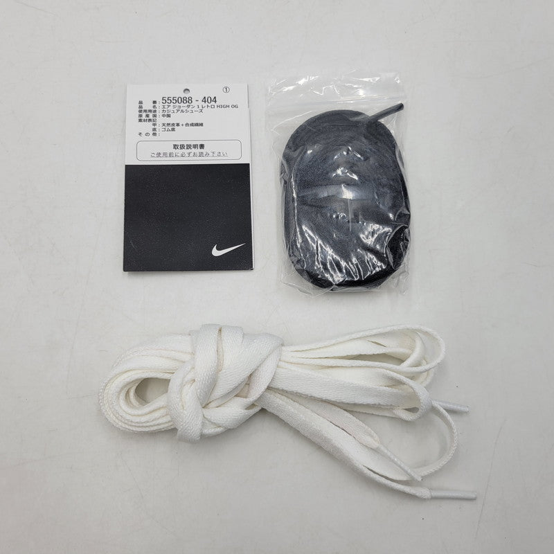 【中古美品】【メンズ/レディース】 AIR JORDAN 1 RETRO HIGH OG 555088-404 エアジョーダン 1 レトロ ハイ OG スニーカー シューズ 靴 160-260211-as-18-izu サイズ：26cm カラー：DK MARINA BLUE/BLACK-WHITE 万代Net店