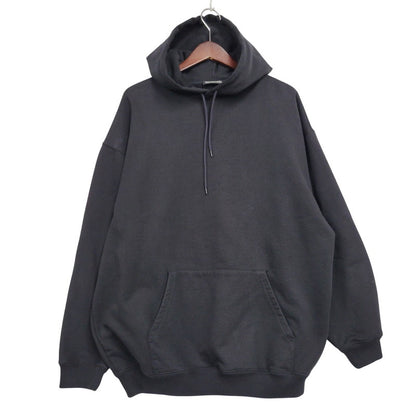 【中古品】【メンズ】 BALENCIAGA バレンシアガ BACK LOGO PULLOVER PARKA 556143 バックロゴ プルオーバー パーカー 長袖 トップス 141-260210-as-03-izu サイズ：XL カラー：ブラック 万代Net店