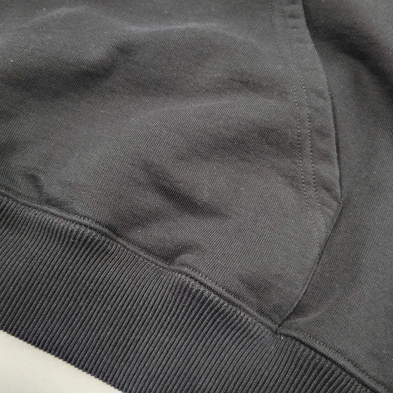 【中古品】【メンズ】 BALENCIAGA バレンシアガ BACK LOGO PULLOVER PARKA 556143 バックロゴ プルオーバー パーカー 長袖 トップス 141-260210-as-03-izu サイズ：XL カラー：ブラック 万代Net店