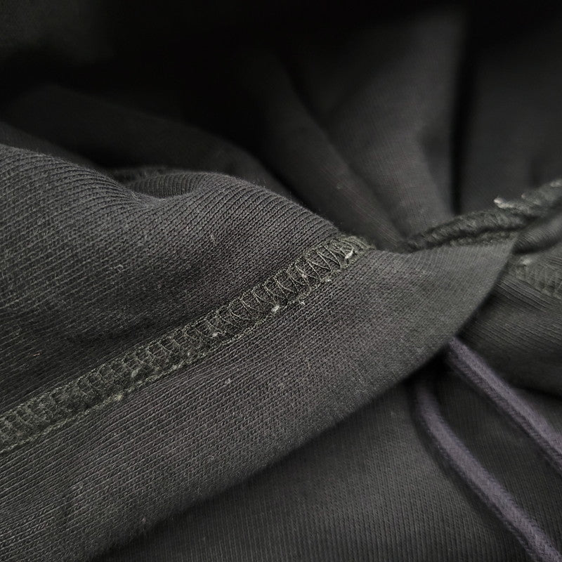 【中古品】【メンズ】 BALENCIAGA バレンシアガ BACK LOGO PULLOVER PARKA 556143 バックロゴ プルオーバー パーカー 長袖 トップス 141-260210-as-03-izu サイズ：XL カラー：ブラック 万代Net店