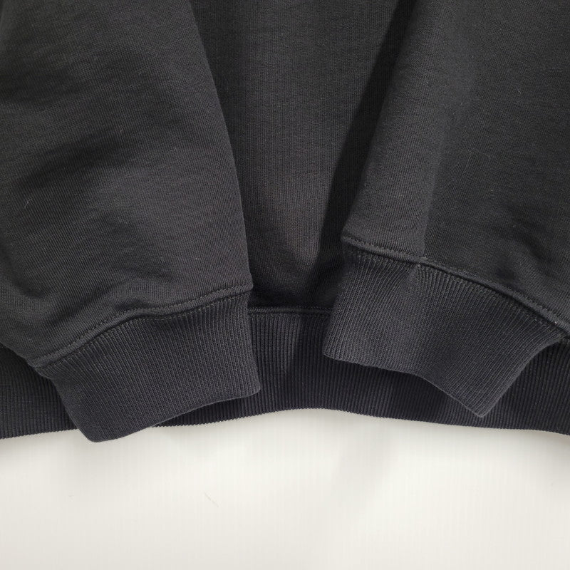 【中古品】【メンズ】 BALENCIAGA バレンシアガ BACK LOGO PULLOVER PARKA 556143 バックロゴ プルオーバー パーカー 長袖 トップス 141-260210-as-03-izu サイズ：XL カラー：ブラック 万代Net店