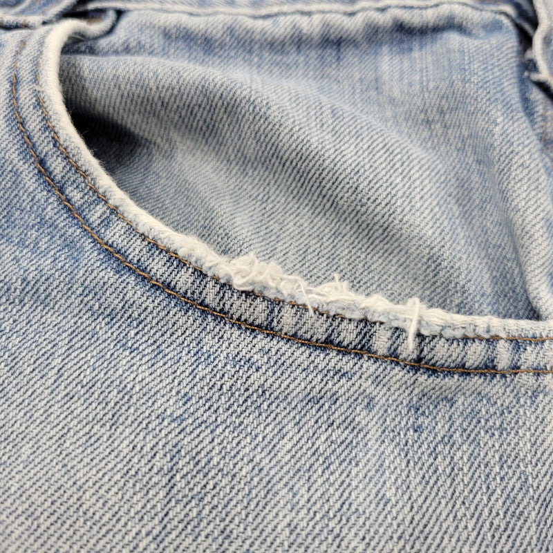 【現状渡し品】【メンズ】 Carhartt カーハート LOOSE FIT DENIM PANTS 142232-A B189 ルーズフィット デニムパンツ メキシコ製 ジーンズ ボトムス 157-260214-as-19-izu サイズ：34×32 カラー：ライトインディゴ 万代Net店