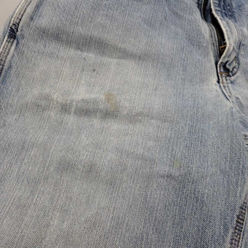 【現状渡し品】【メンズ】 Carhartt カーハート LOOSE FIT DENIM PANTS 142232-A B189 ルーズフィット デニムパンツ メキシコ製 ジーンズ ボトムス 157-260214-as-19-izu サイズ：34×32 カラー：ライトインディゴ 万代Net店