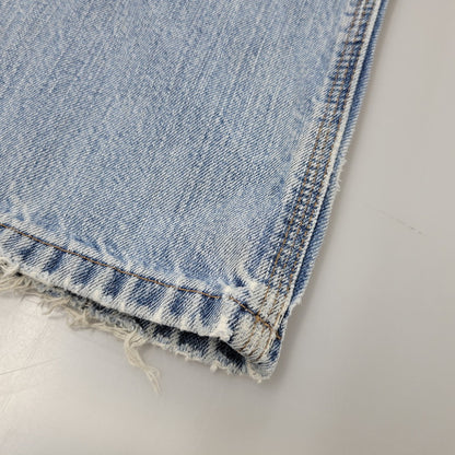 【現状渡し品】【メンズ】 Carhartt カーハート LOOSE FIT DENIM PANTS 142232-A B189 ルーズフィット デニムパンツ メキシコ製 ジーンズ ボトムス 157-260214-as-19-izu サイズ：34×32 カラー：ライトインディゴ 万代Net店