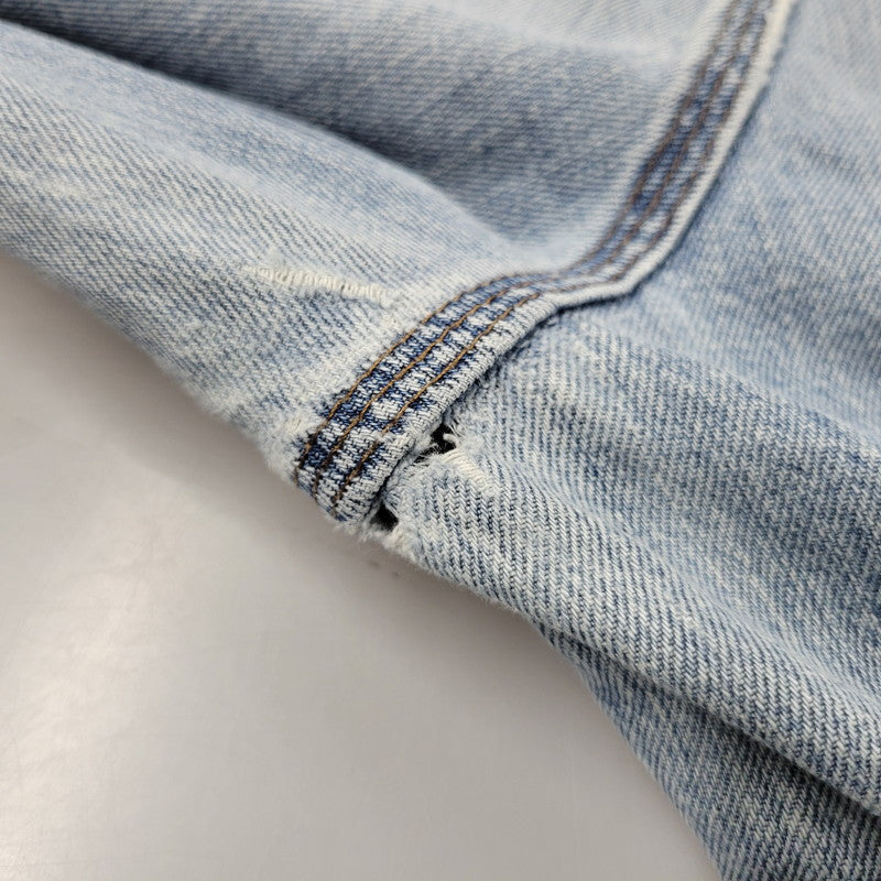 【現状渡し品】【メンズ】 Carhartt カーハート LOOSE FIT DENIM PANTS 142232-A B189 ルーズフィット デニムパンツ メキシコ製 ジーンズ ボトムス 157-260214-as-19-izu サイズ：34×32 カラー：ライトインディゴ 万代Net店