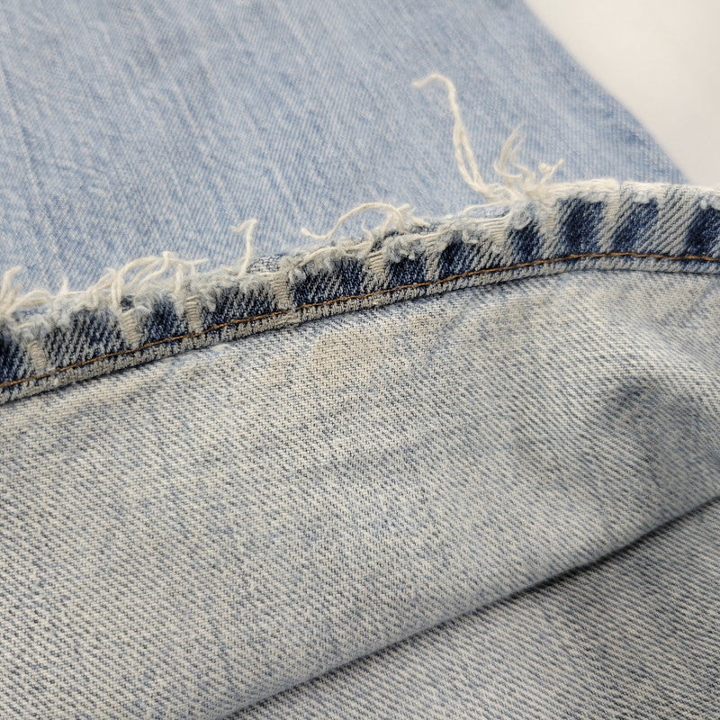 【現状渡し品】【メンズ】 Carhartt カーハート LOOSE FIT DENIM PANTS 142232-A B189 ルーズフィット デニムパンツ メキシコ製 ジーンズ ボトムス 157-260214-as-19-izu サイズ：34×32 カラー：ライトインディゴ 万代Net店