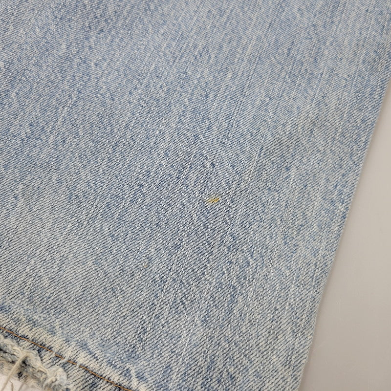 【現状渡し品】【メンズ】 Carhartt カーハート LOOSE FIT DENIM PANTS 142232-A B189 ルーズフィット デニムパンツ メキシコ製 ジーンズ ボトムス 157-260214-as-19-izu サイズ：34×32 カラー：ライトインディゴ 万代Net店