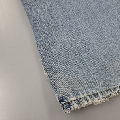 【現状渡し品】【メンズ】 Carhartt カーハート LOOSE FIT DENIM PANTS 142232-A B189 ルーズフィット デニムパンツ メキシコ製 ジーンズ ボトムス 157-260214-as-19-izu サイズ：34×32 カラー：ライトインディゴ 万代Net店