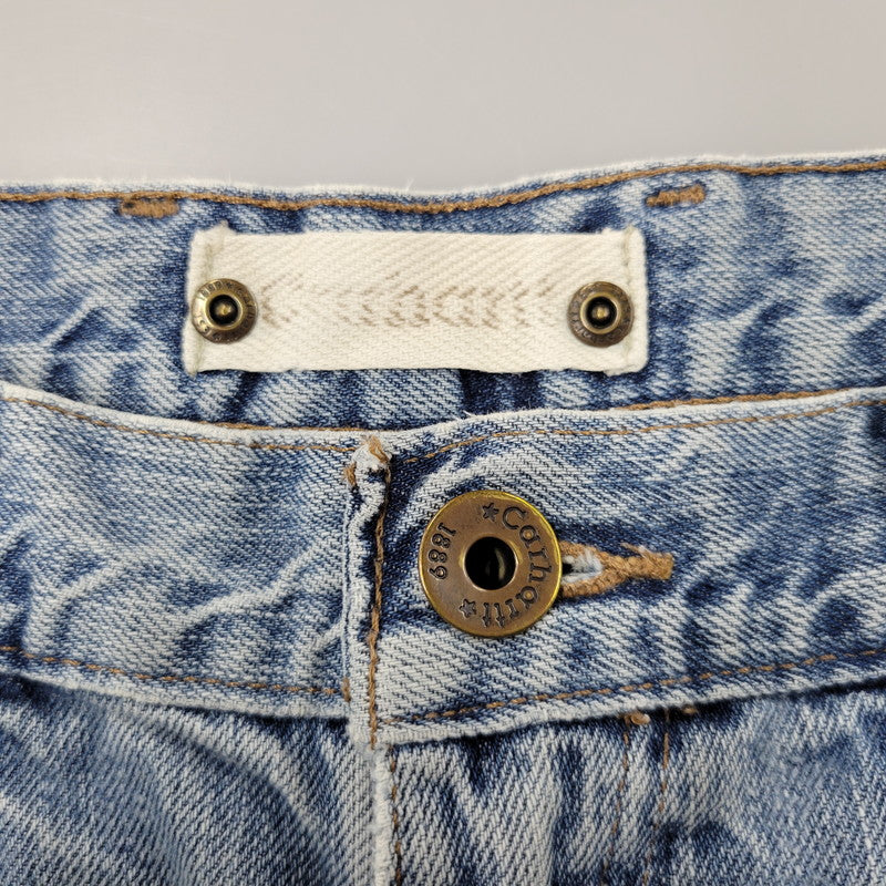 【現状渡し品】【メンズ】 Carhartt カーハート LOOSE FIT DENIM PANTS 142232-A B189 ルーズフィット デニムパンツ メキシコ製 ジーンズ ボトムス 157-260214-as-19-izu サイズ：34×32 カラー：ライトインディゴ 万代Net店