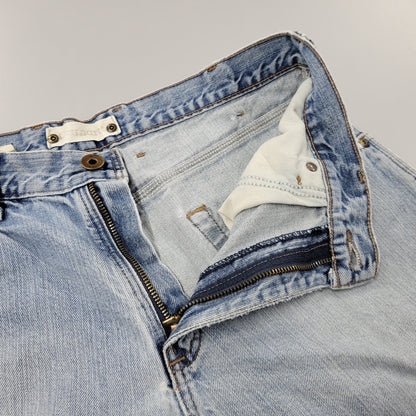 【現状渡し品】【メンズ】 Carhartt カーハート LOOSE FIT DENIM PANTS 142232-A B189 ルーズフィット デニムパンツ メキシコ製 ジーンズ ボトムス 157-260214-as-19-izu サイズ：34×32 カラー：ライトインディゴ 万代Net店