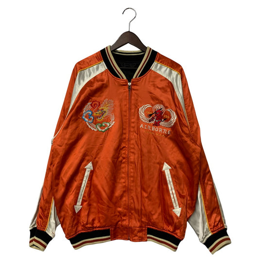【中古品】【メンズ】 TED COMPANY テッドカンパニー 2067262 龍×TED MAN REVERSIBLE SOUVENIR JACKET リバーシブル スーベニア ジャケット アウター 145-260307-tt-02-izu サイズ：44 カラー：オレンジ×ブラック 万代Net店