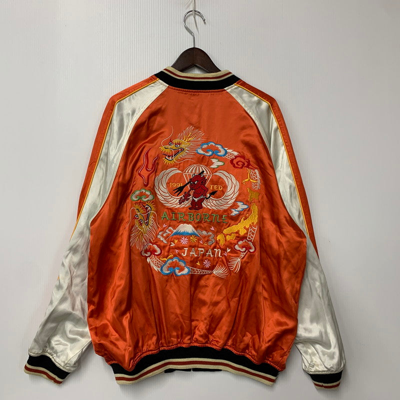 【中古品】【メンズ】 TED COMPANY テッドカンパニー 2067262 龍×TED MAN REVERSIBLE SOUVENIR JACKET リバーシブル スーベニア ジャケット アウター 145-260307-tt-02-izu サイズ：44 カラー：オレンジ×ブラック 万代Net店