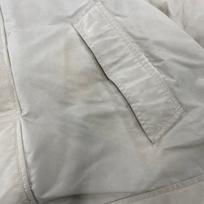 【中古品】【メンズ】 BERT PULITZER バートピューリッツァー USA製 GOOSE DOWN PARKA グースダウンパーカー 146-260211-tt-06-izu サイズ：L カラー：ライトベージュ 万代Net店