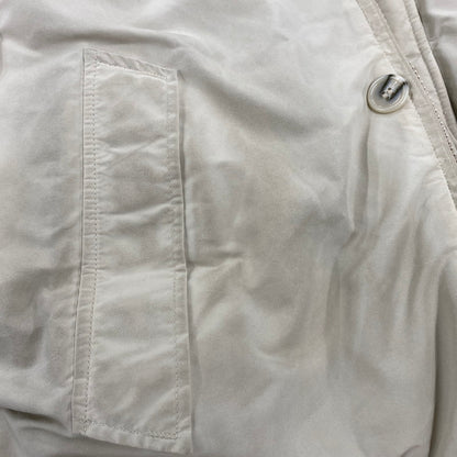 【中古品】【メンズ】 BERT PULITZER バートピューリッツァー USA製 GOOSE DOWN PARKA グースダウンパーカー 146-260211-tt-06-izu サイズ：L カラー：ライトベージュ 万代Net店