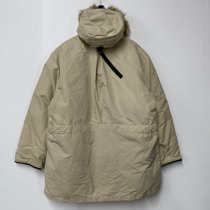 【中古品】【メンズ】 BERT PULITZER バートピューリッツァー USA製 GOOSE DOWN PARKA グースダウンパーカー 146-260211-tt-06-izu サイズ：L カラー：ライトベージュ 万代Net店
