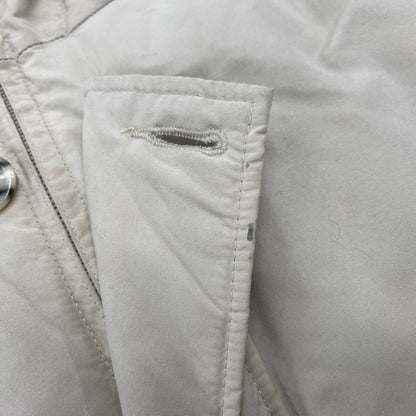 【中古品】【メンズ】 BERT PULITZER バートピューリッツァー USA製 GOOSE DOWN PARKA グースダウンパーカー 146-260211-tt-06-izu サイズ：L カラー：ライトベージュ 万代Net店