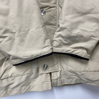 【中古品】【メンズ】 BERT PULITZER バートピューリッツァー USA製 GOOSE DOWN PARKA グースダウンパーカー 146-260211-tt-06-izu サイズ：L カラー：ライトベージュ 万代Net店