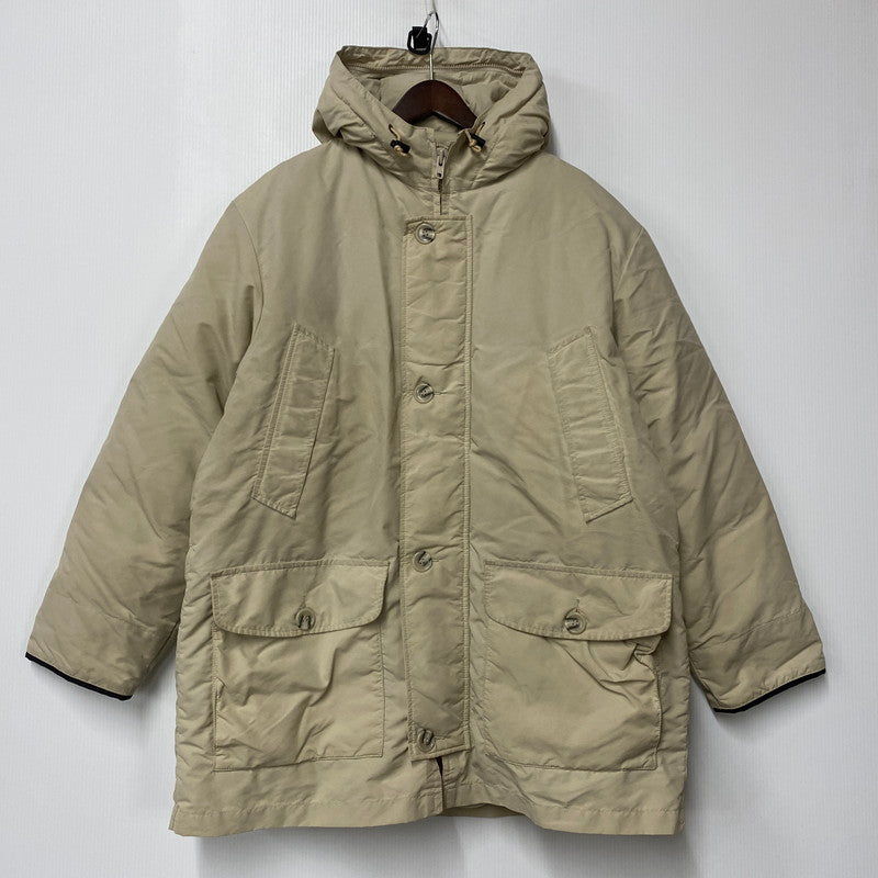 【中古品】【メンズ】 BERT PULITZER バートピューリッツァー USA製 GOOSE DOWN PARKA グースダウンパーカー 146-260211-tt-06-izu サイズ：L カラー：ライトベージュ 万代Net店