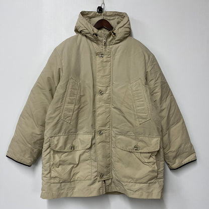 【中古品】【メンズ】 BERT PULITZER バートピューリッツァー USA製 GOOSE DOWN PARKA グースダウンパーカー 146-260211-tt-06-izu サイズ：L カラー：ライトベージュ 万代Net店