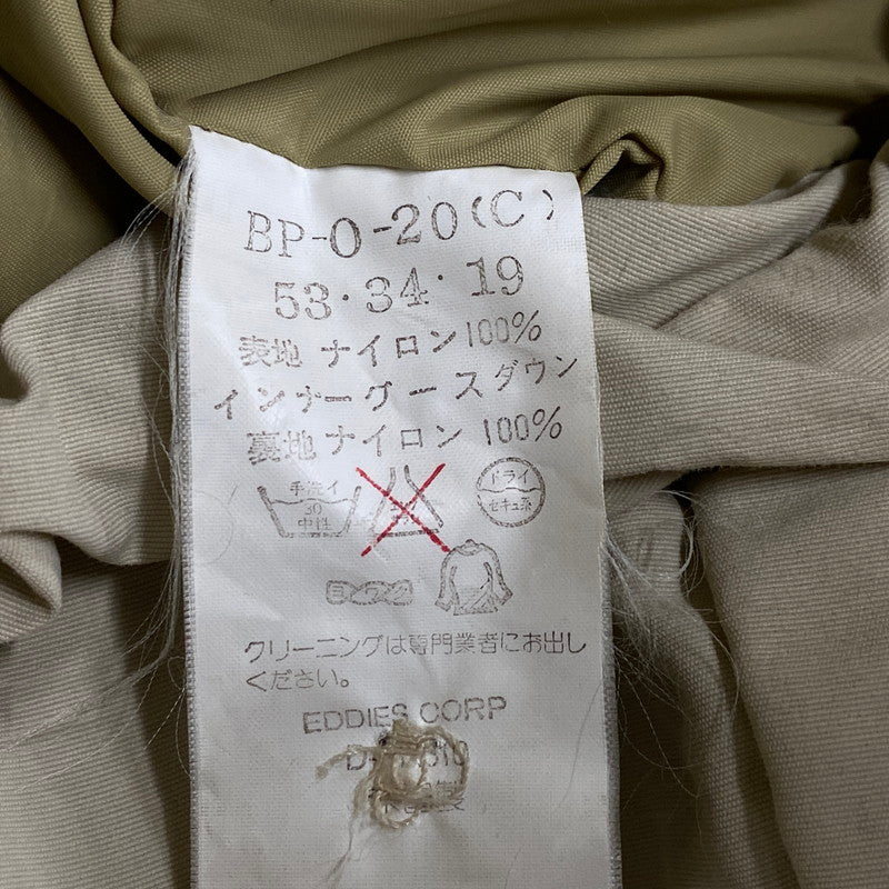 【中古品】【メンズ】 BERT PULITZER バートピューリッツァー USA製 GOOSE DOWN PARKA グースダウンパーカー 146-260211-tt-06-izu サイズ：L カラー：ライトベージュ 万代Net店