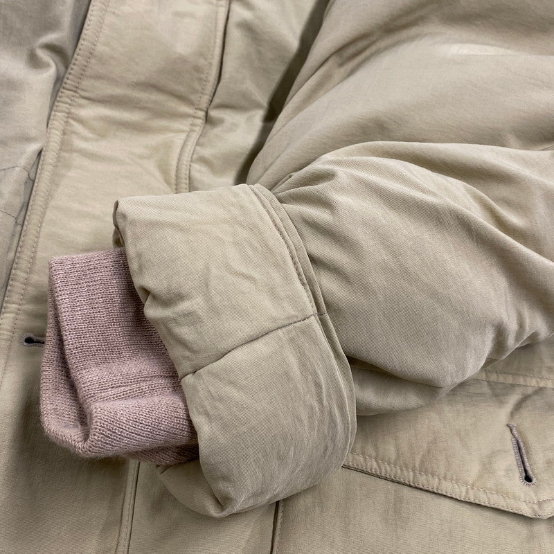 【中古品】【メンズ】 BEAR USA ベアーユーエスエー MOUNTAIN DOWN PARKA マウンテンダウンパーカー アウター 146-260211-tt-07-izu サイズ：L カラー：ベージュ系 万代Net店