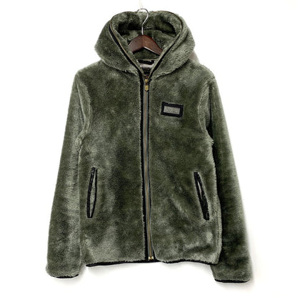 【中古品】【メンズ】 KARL KANI カールカナイ FLEECE ZIP PARKA フリース ジップ パーカー トップス 長袖 146-260214-cs-23-izu サイズ：S カラー：カーキ系 万代Net店