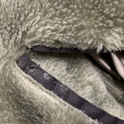 【中古品】【メンズ】 KARL KANI カールカナイ FLEECE ZIP PARKA フリース ジップ パーカー トップス 長袖 146-260214-cs-23-izu サイズ：S カラー：カーキ系 万代Net店