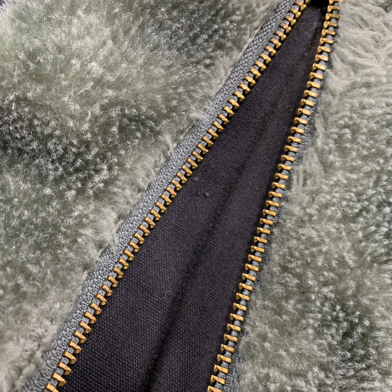 【中古品】【メンズ】 KARL KANI カールカナイ FLEECE ZIP PARKA フリース ジップ パーカー トップス 長袖 146-260214-cs-23-izu サイズ：S カラー：カーキ系 万代Net店