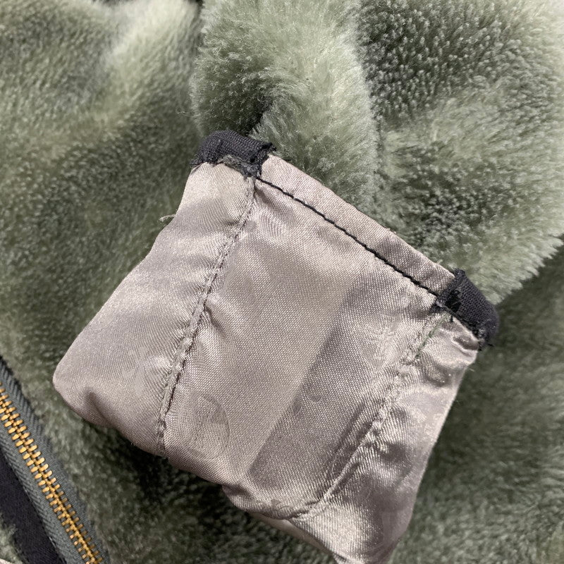 【中古品】【メンズ】 KARL KANI カールカナイ FLEECE ZIP PARKA フリース ジップ パーカー トップス 長袖 146-260214-cs-23-izu サイズ：S カラー：カーキ系 万代Net店