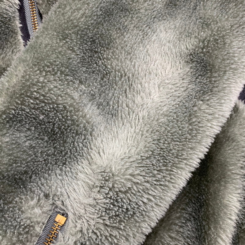 【中古品】【メンズ】 KARL KANI カールカナイ FLEECE ZIP PARKA フリース ジップ パーカー トップス 長袖 146-260214-cs-23-izu サイズ：S カラー：カーキ系 万代Net店