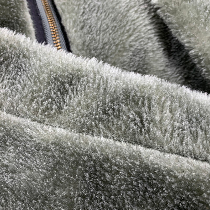 【中古品】【メンズ】 KARL KANI カールカナイ FLEECE ZIP PARKA フリース ジップ パーカー トップス 長袖 146-260214-cs-23-izu サイズ：S カラー：カーキ系 万代Net店