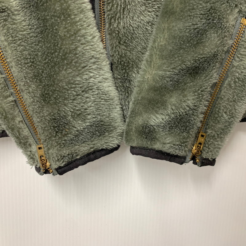 【中古品】【メンズ】 KARL KANI カールカナイ FLEECE ZIP PARKA フリース ジップ パーカー トップス 長袖 146-260214-cs-23-izu サイズ：S カラー：カーキ系 万代Net店