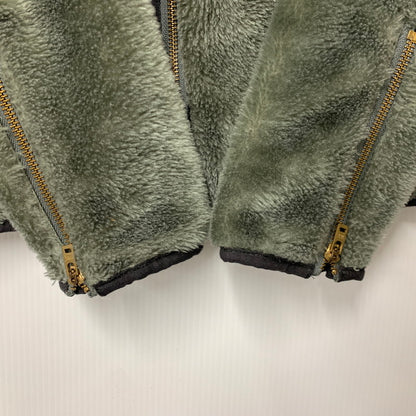【中古品】【メンズ】 KARL KANI カールカナイ FLEECE ZIP PARKA フリース ジップ パーカー トップス 長袖 146-260214-cs-23-izu サイズ：S カラー：カーキ系 万代Net店