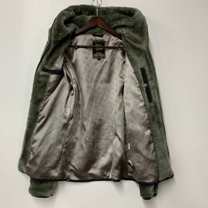 【中古品】【メンズ】 KARL KANI カールカナイ FLEECE ZIP PARKA フリース ジップ パーカー トップス 長袖 146-260214-cs-23-izu サイズ：S カラー：カーキ系 万代Net店