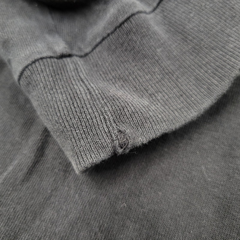 【中古品】【メンズ】 HYSTERIC GLAMOUR ヒステリックグラマー LOGO PRINT LS TEE 4CL-1912 ロゴ プリント ロングスリーブ Tシャツ 長袖 トップス 140-260214-as-21-izu サイズ：M カラー：ブラック 万代Net店