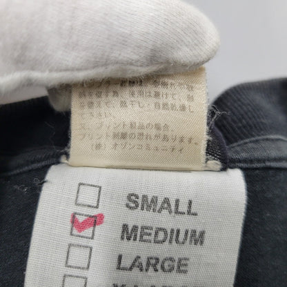 【中古品】【メンズ】 HYSTERIC GLAMOUR ヒステリックグラマー LOGO PRINT LS TEE 4CL-1912 ロゴ プリント ロングスリーブ Tシャツ 長袖 トップス 140-260214-as-21-izu サイズ：M カラー：ブラック 万代Net店