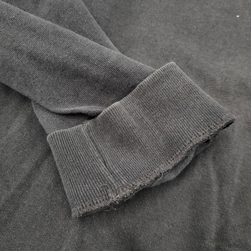 【中古品】【メンズ】 HYSTERIC GLAMOUR ヒステリックグラマー LOGO PRINT LS TEE 4CL-1912 ロゴ プリント ロングスリーブ Tシャツ 長袖 トップス 140-260214-as-21-izu サイズ：M カラー：ブラック 万代Net店