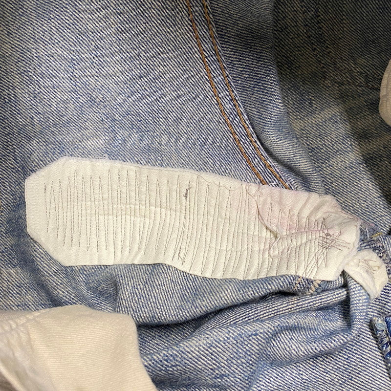 【現状渡し品】【メンズ】 4AP-2112 STUDS DAMAGE DENIM PANTS スタッズ ダメージ デニム パンツ ボトムス ズボン 151-260212-cs-04-izu サイズ：30 カラー：インディゴ 万代Net店