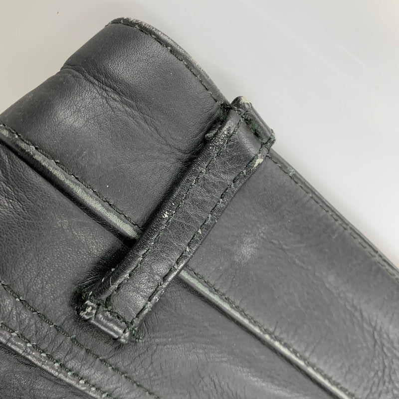 【現状渡し品】【メンズ】 USED LEATHER PANTS レザー パンツ ボトムス ズボン 157-260214-cs-21-izu サイズ：33 カラー：ブラック 万代Net店