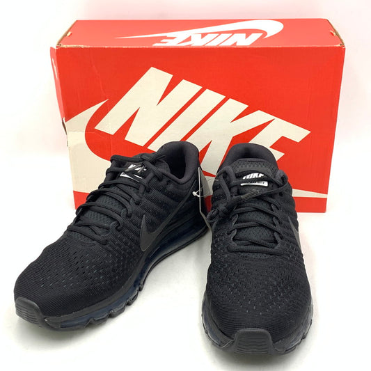【中古美品】【メンズ】 849559-004 AIR MAX エアマックス 2017 スニーカー シューズ 靴 163-260212-ya-05-izu サイズ：27.5cm カラー：TRIPLE BLACK 万代Net店