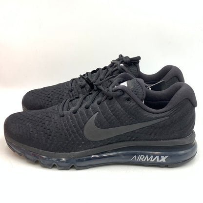 【中古美品】【メンズ】 849559-004 AIR MAX エアマックス 2017 スニーカー シューズ 靴 163-260212-ya-05-izu サイズ：27.5cm カラー：TRIPLE BLACK 万代Net店