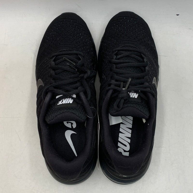 【中古美品】【メンズ】 849559-004 AIR MAX エアマックス 2017 スニーカー シューズ 靴 163-260212-ya-05-izu サイズ：27.5cm カラー：TRIPLE BLACK 万代Net店