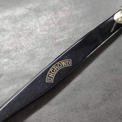 【中古品】【メンズ/レディース】 UNCROWD アンクラウド BLUEBIRD MIRROR LENS SUNGLASSES UC-007 ブルーバード ミラーレンズ サングラス 203-260213-as-14-izu カラー：ブラック 万代Net店