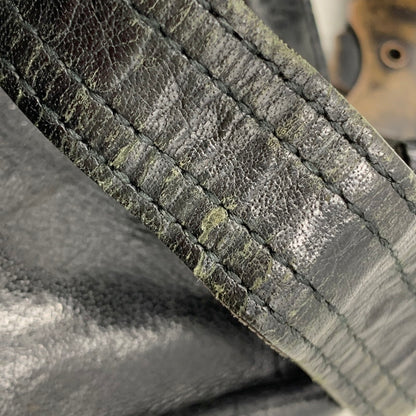 【現状渡し品】【メンズ/レディース】 082-01188 SQUARE WAIST POUCH スクエア ウエスト ポーチ カバン 鞄 188-260212-ya-04-izu カラー：BLACK 万代Net店