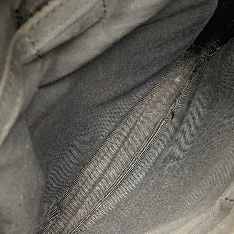 【現状渡し品】【メンズ/レディース】 082-01188 SQUARE WAIST POUCH スクエア ウエスト ポーチ カバン 鞄 188-260212-ya-04-izu カラー：BLACK 万代Net店