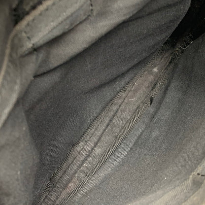 【現状渡し品】【メンズ/レディース】 082-01188 SQUARE WAIST POUCH スクエア ウエスト ポーチ カバン 鞄 188-260212-ya-04-izu カラー：BLACK 万代Net店