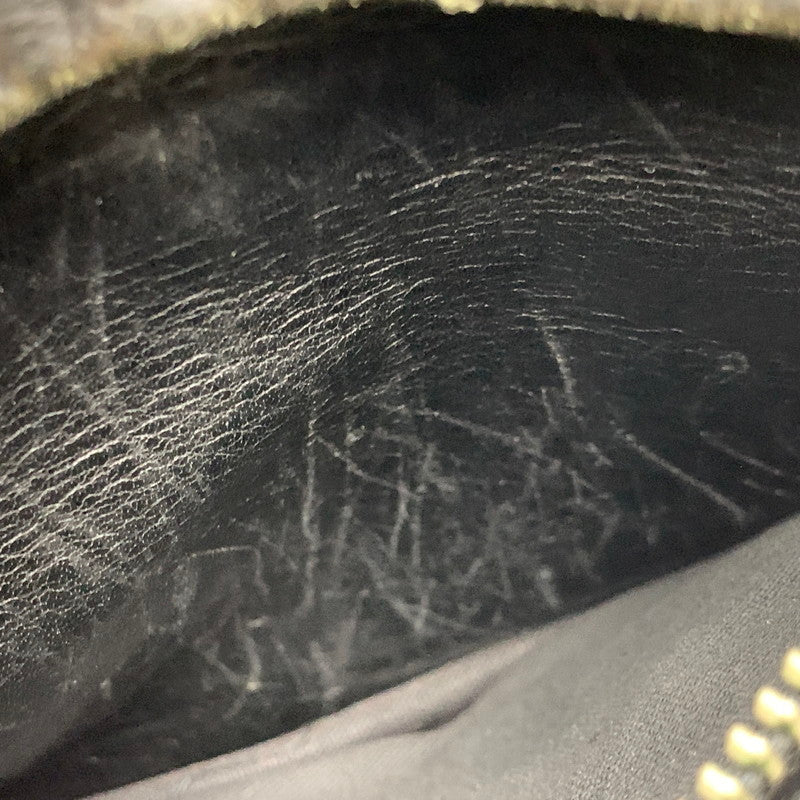 【現状渡し品】【メンズ/レディース】 082-01188 SQUARE WAIST POUCH スクエア ウエスト ポーチ カバン 鞄 188-260212-ya-04-izu カラー：BLACK 万代Net店