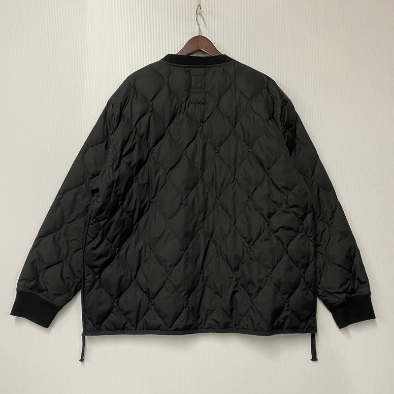 【中古品】【メンズ】 TAION タイオン 100PML-1 MILITARY DOWN PULL OVER ミリタリー ダウン プルオーバー トップス 長袖 144-260212-cs-07-izu サイズ：ASIA XXXL カラー：ブラック 万代Net店