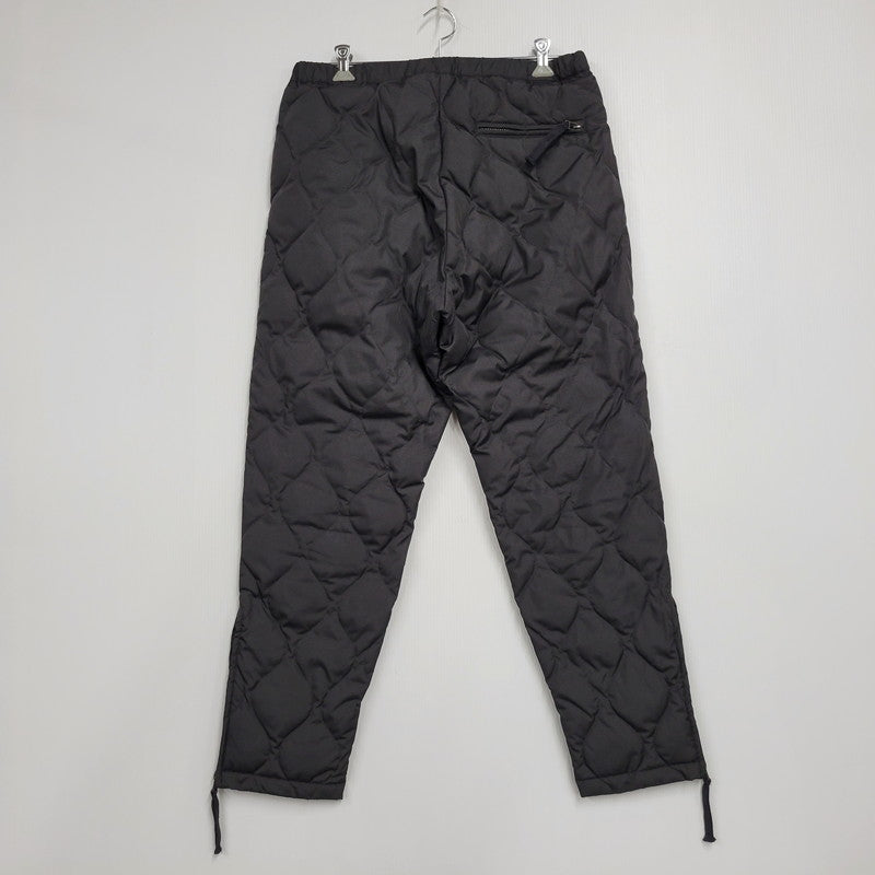 【中古品】【メンズ】 TAION タイオン MILITARY ZIP SLIT DOWN PANTS 133ZML-1 ミリタリー ジップスリット ダウンパンツ ボトムス 155-260214-as-20-izu サイズ：XL カラー：ブラック 万代Net店
